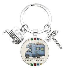 Touring Car Keychain Taxi Key Ring Dog Paw Key Chain
