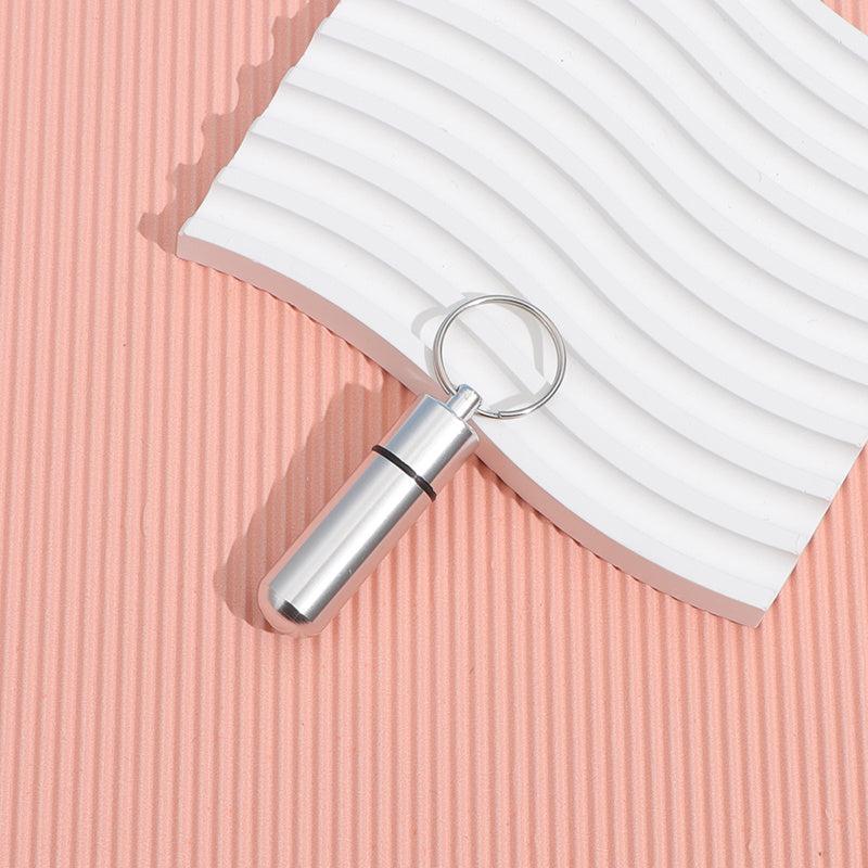 Waterproof Pill Bottle Keychain