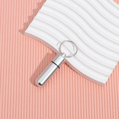 Waterproof Pill Bottle Keychain