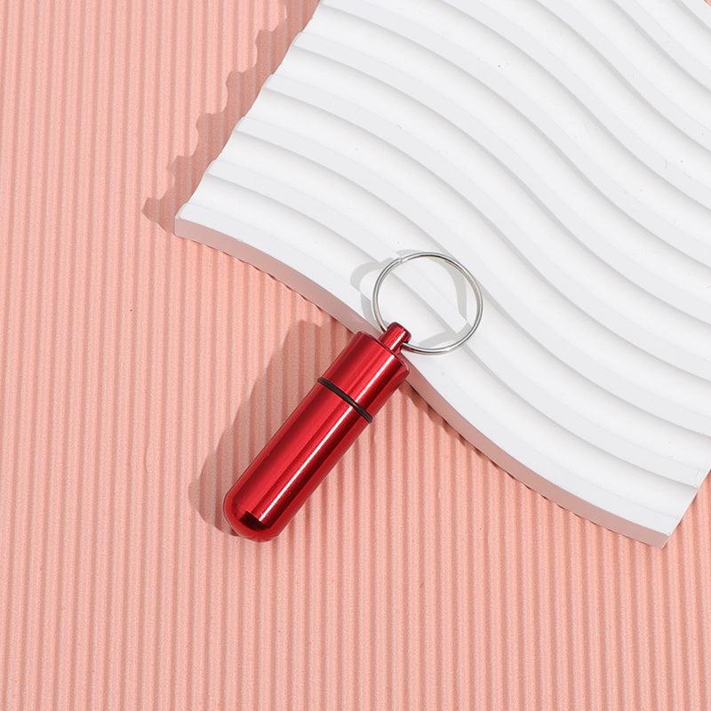 Waterproof Pill Bottle Keychain