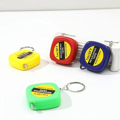 Portable Tape Measure Pendant Keychain