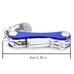 Compact Key Holder & Organiser for Men - Holds Up To 12 Keys