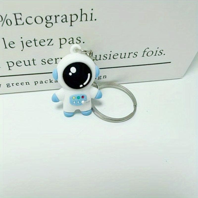 Cartoon Astronaut Keychain School Bag Spaceman Doll Pendant