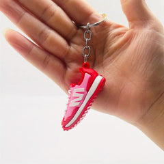 Mini PVC Sneaker Keychain for Men