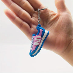 Mini PVC Sneaker Keychain for Men
