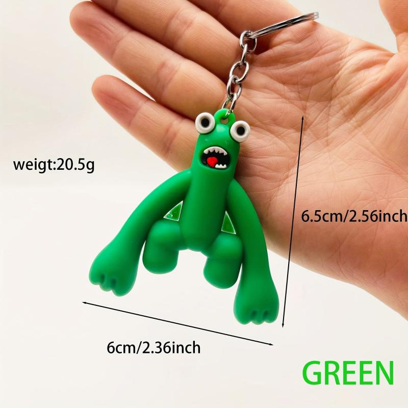 1pc Cartoon Toy Tiny Keychain Soft Plastic Bag Pendant Gift