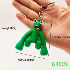 1pc Cartoon Toy Tiny Keychain Soft Plastic Bag Pendant Gift