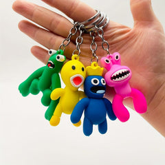1pc Cartoon Toy Tiny Keychain Soft Plastic Bag Pendant Gift