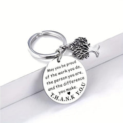 Inspirational Life Tree Key Chain Gift For Men