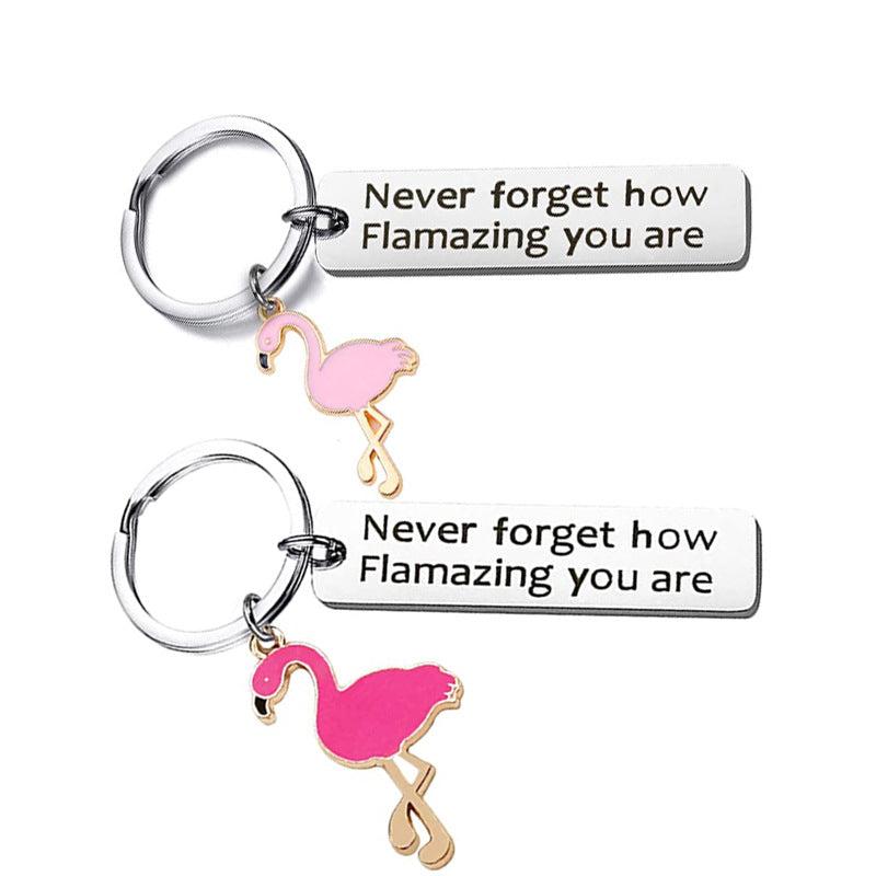Flamazing You Are Keychain - Romantic Motivational Gift
