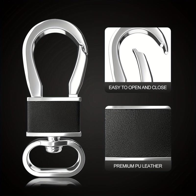 1pc Metal Carabiner Keychain Key Clip Hook Key Rings Key Chain Ring Holder