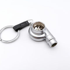 Men's Whistle Sound Turbo Car Keychain
