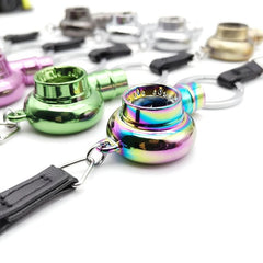 Men's Whistle Sound Turbo Car Keychain