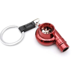 Men's Whistle Sound Turbo Car Keychain