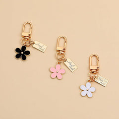 Flower Keychains For Men Headphone Cover Keyring Cartoon Charm Bag Pendants