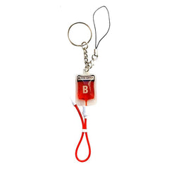 Plasma Blood Bag Keychain Mobile Phone Pendant