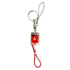 Plasma Blood Bag Keychain Mobile Phone Pendant