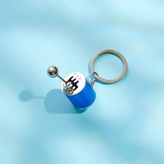 Men's Car Gear Lever Keychain