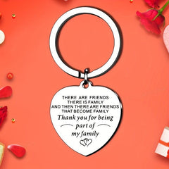 1pc Stainless Steel Funny Keychain Men Women Bestie Friends