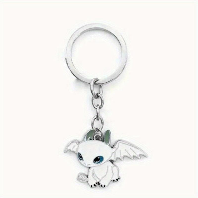 Little Flying Dragon Keychain For Men Funny Cartoon Bag & Backpack Ornament