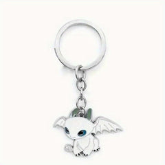 Little Flying Dragon Keychain For Men Funny Cartoon Bag & Backpack Ornament