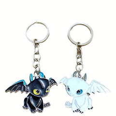 Little Flying Dragon Keychain For Men Funny Cartoon Bag & Backpack Ornament