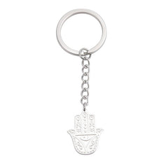 Vintage Stainless Steel Celtic Knot Key Chain