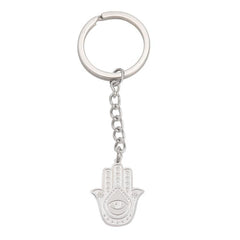 Vintage Stainless Steel Celtic Knot Key Chain