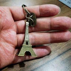 Vintage Paris Tower Keychain