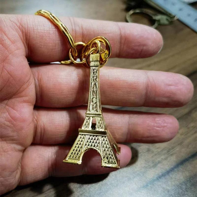 Vintage Paris Tower Keychain