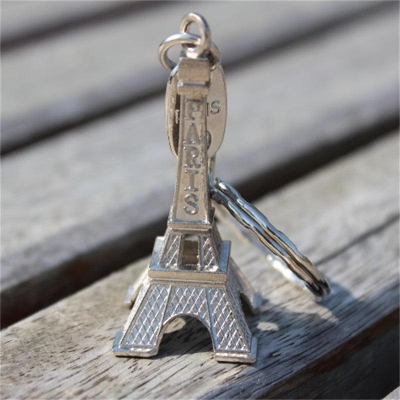 Vintage Paris Tower Keychain