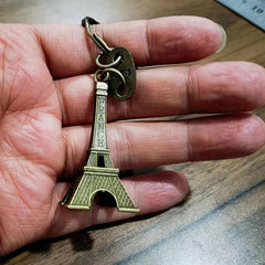 Vintage Paris Tower Keychain