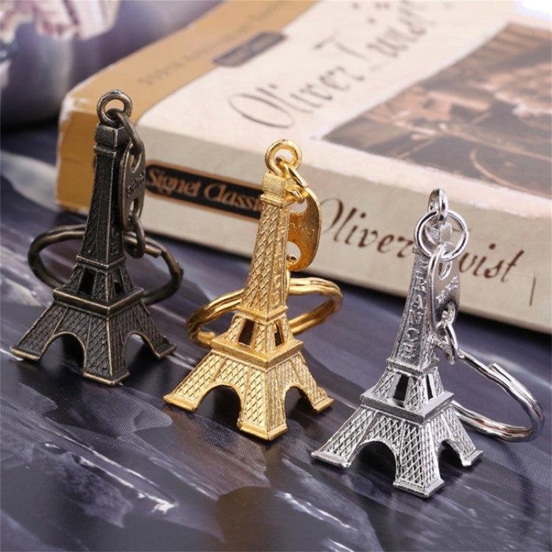Vintage Paris Tower Keychain