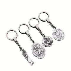 St Christopher's Keychain Religious Gift For Men