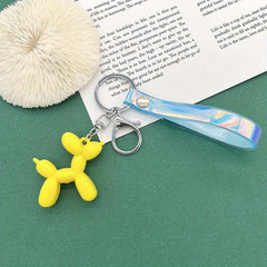 Colorful Balloon Dog Keychain for Men
