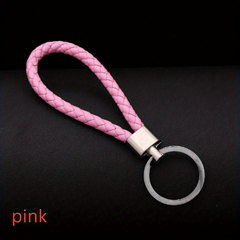 Anti loss Rope Key Chain Car Key Chain Leather Rope Woven Rope Key Chain