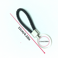 Anti loss Rope Key Chain Car Key Chain Leather Rope Woven Rope Key Chain