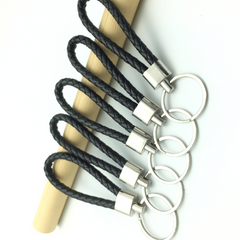 Anti loss Rope Key Chain Car Key Chain Leather Rope Woven Rope Key Chain