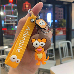 Funny Popeyed Animal Keychain - Decorative Accessory