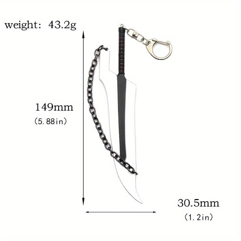 Anime Sword Keychain for Men