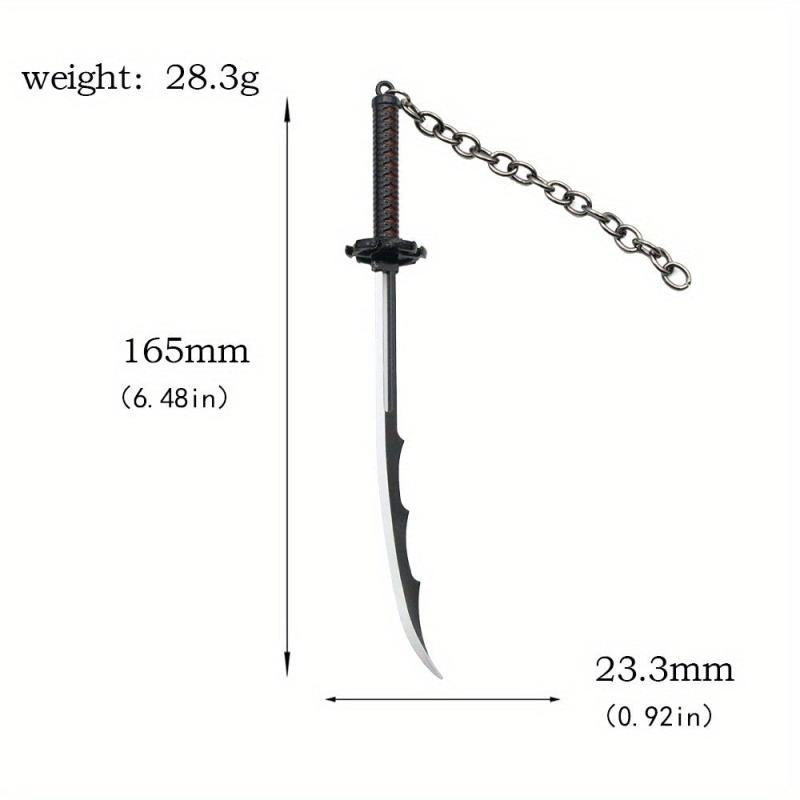 Anime Sword Keychain for Men