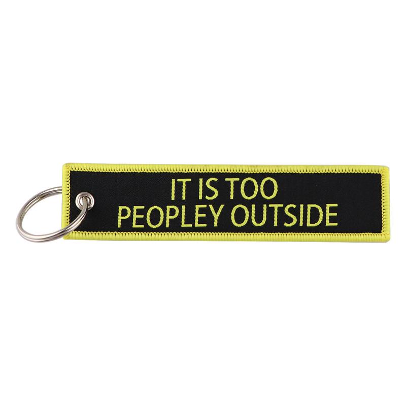 Funny Key Tag Keychains For Car Motorcycles Keys Keyring Handbag