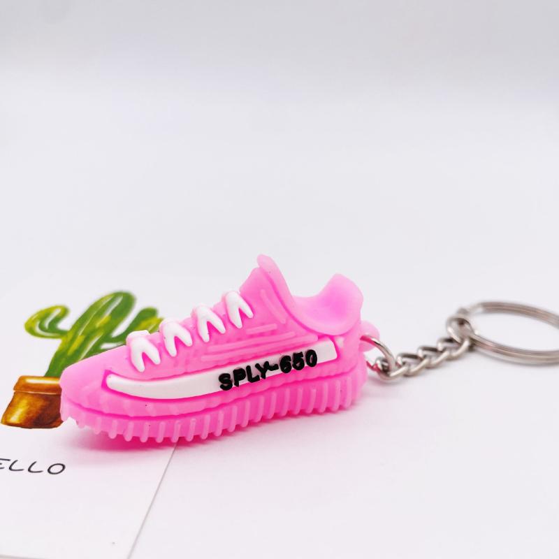 3D Cartoon Sneakers Key Chain Pendant Basketball Shoes Bag Pendant