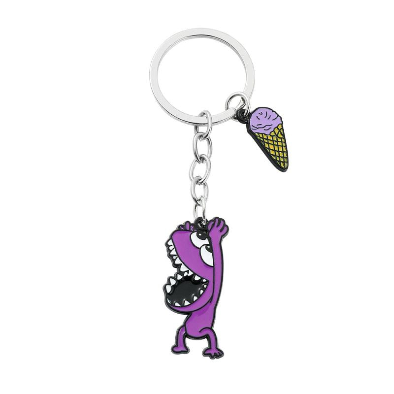Cartoon Rainbow Keychain Gift For Friends Children Kids Girls Boys