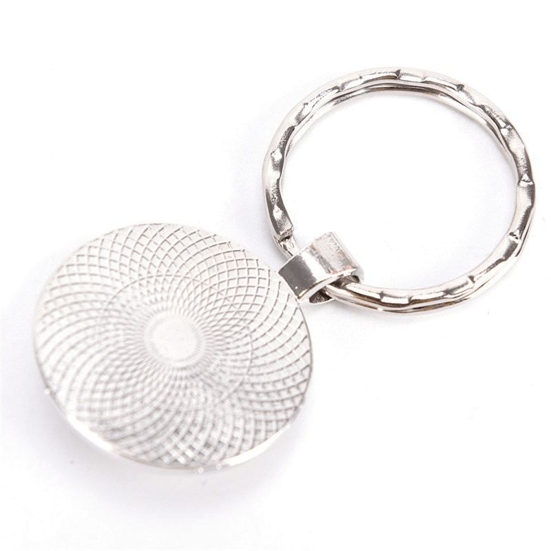Good Friends Are Like Stars Keychain with Time Gemstone