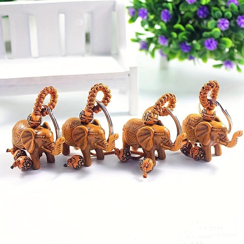 Thai Style Elephant Keychain Cartoon Horse Keychain