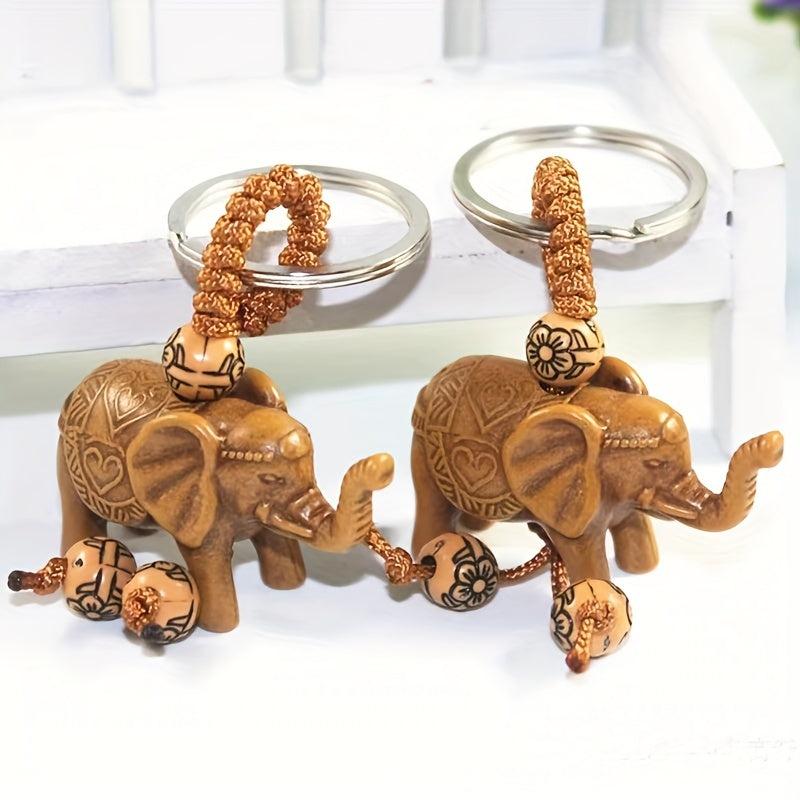 Thai Style Elephant Keychain Cartoon Horse Keychain