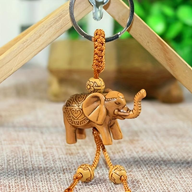 Thai Style Elephant Keychain Cartoon Horse Keychain