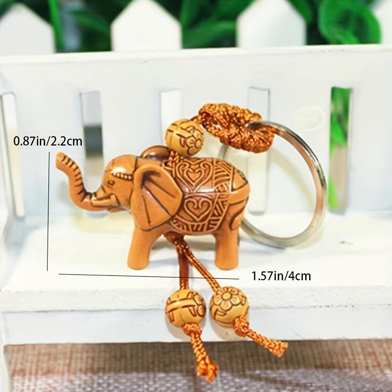 Thai Style Elephant Keychain Cartoon Horse Keychain
