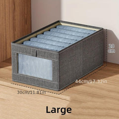 Foldable Storage Box Clothes Container For Wardrobe